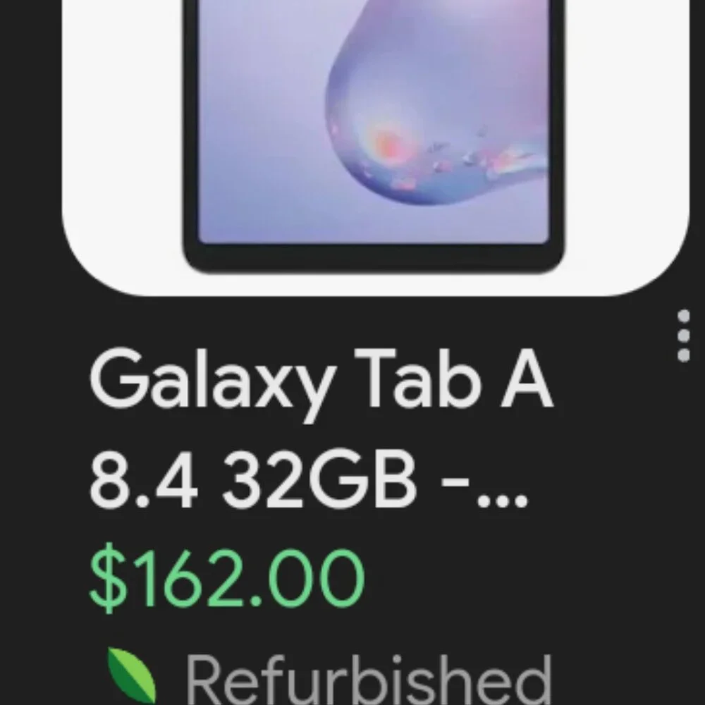 UNUSED SAMSUNG TAB A TABLET. NETWORK UNLOCKD. REQUIRES FRP BYPASS AND SIM TRAY.